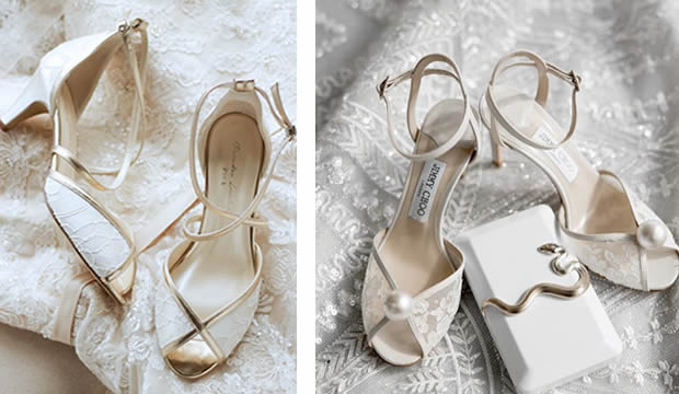 Los zapatos de novia de inspiración ‘vintage’ son la mejor manera de darle un toque de nostalgia y romance a tu atuendo nupcial