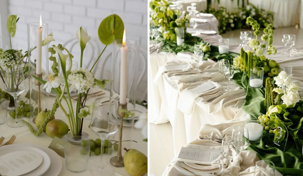 Esta es la dupla cromática para la decoración de bodas que puedes usar en cualquier época del año, ¡incluso en invierno!