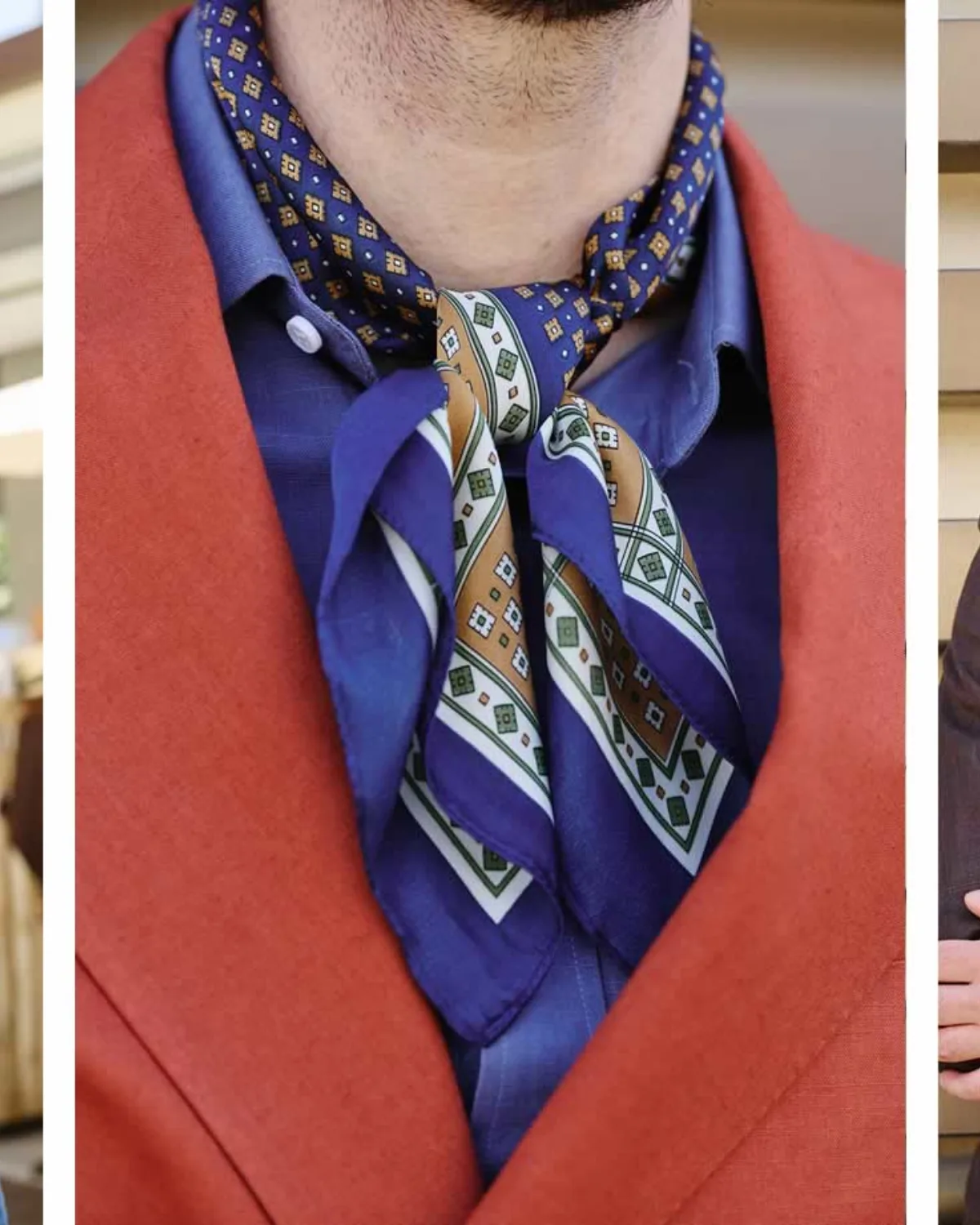 El adiós a la corbata: el pañuelo de seda es el nuevo imprescindible para el novio moderno