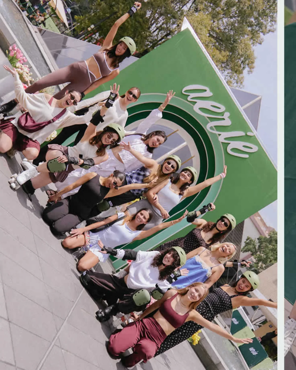‘Rolling Into Fall’: Aerie y Liverpool reciben el otoño sobre ruedas