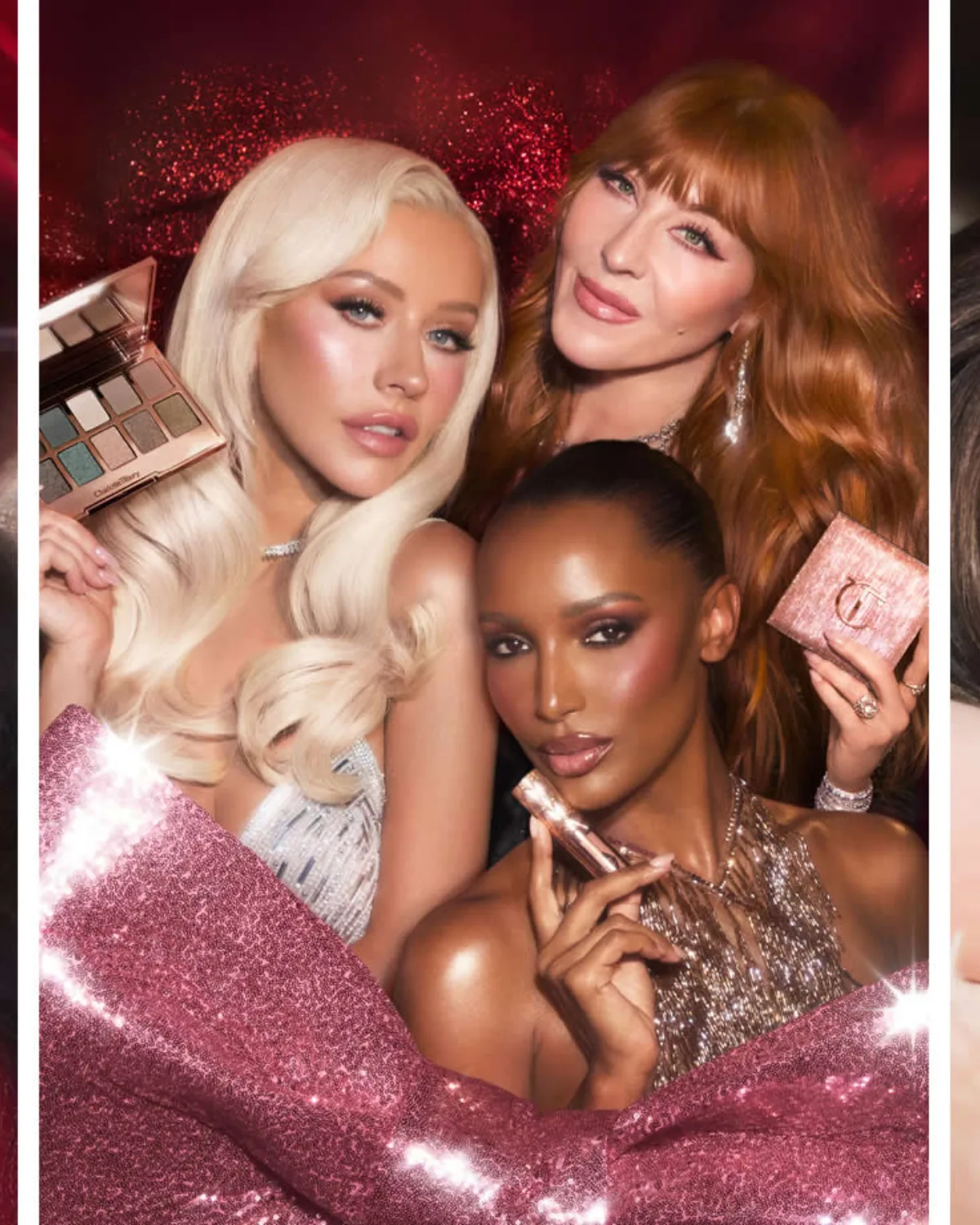 Christina Aguilera es la estrella de “Hollywood Holiday Wonderland”, la más reciente colección de Charlotte Tilbury