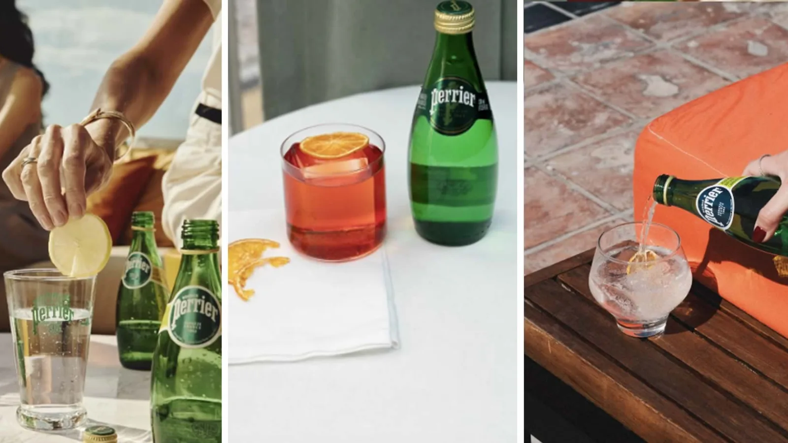 Estos son los cocteles favoritos de Perrier que tienen que estar en tus reuniones de verano