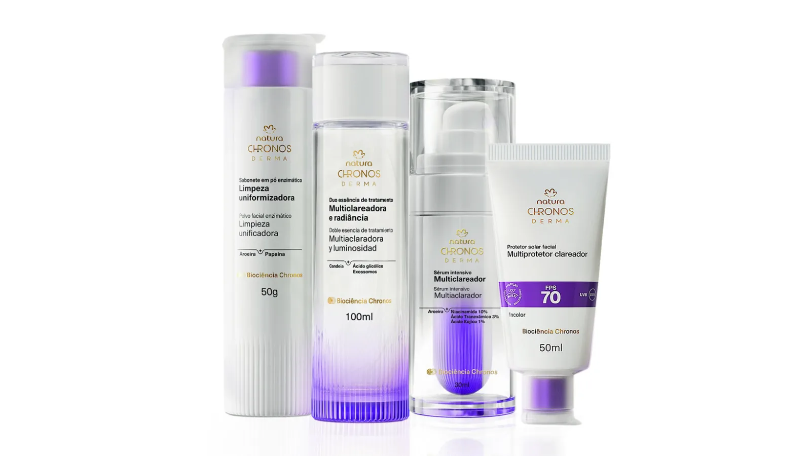 Rutina multiaclaradora de manchas Chronos Derma