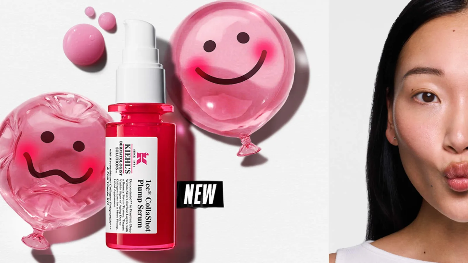 Kiehl’s Lanza 1CC CollaShot Plum Serum para combatir la pérdida de volumen y firmeza en la piel