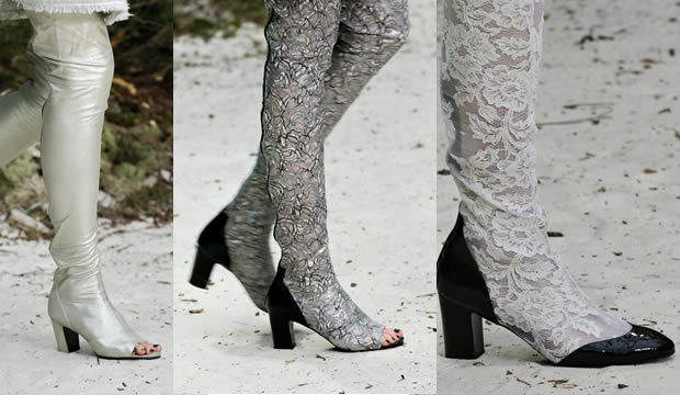 ir de compras Lubricar salami Conoce los zapatos de novia Alta Costura para esta Primavera 2013 : Fiancee  Bodas
