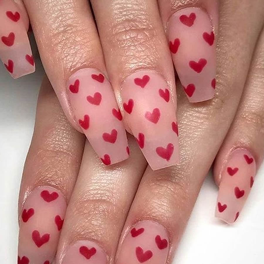 Diseño de uñas para San Valentín : Fiancee Bodas