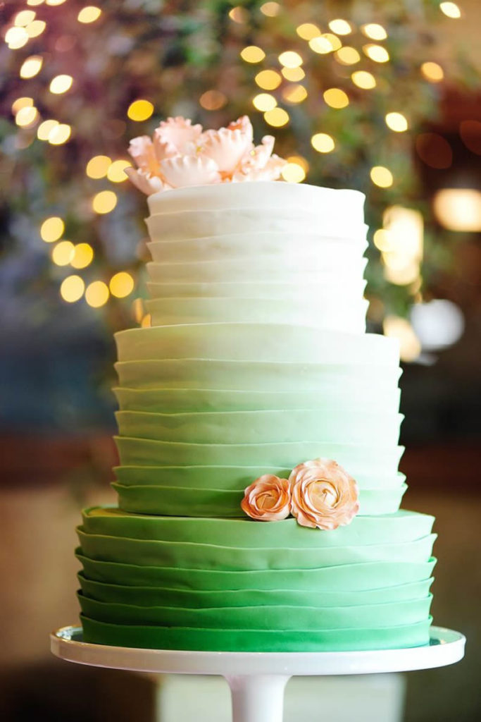 Diez diseños de pastel de bodas