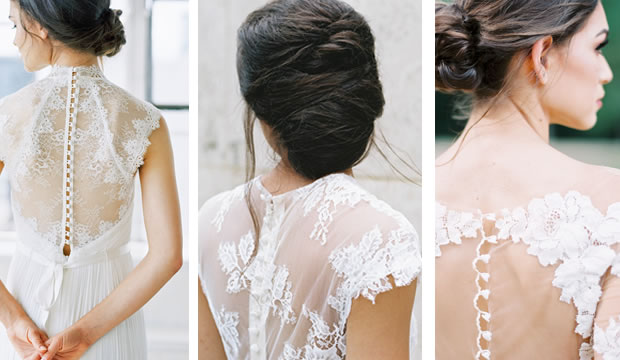 Estos vestidos de novia con botones te robarán el corazón : Fiancee Bodas