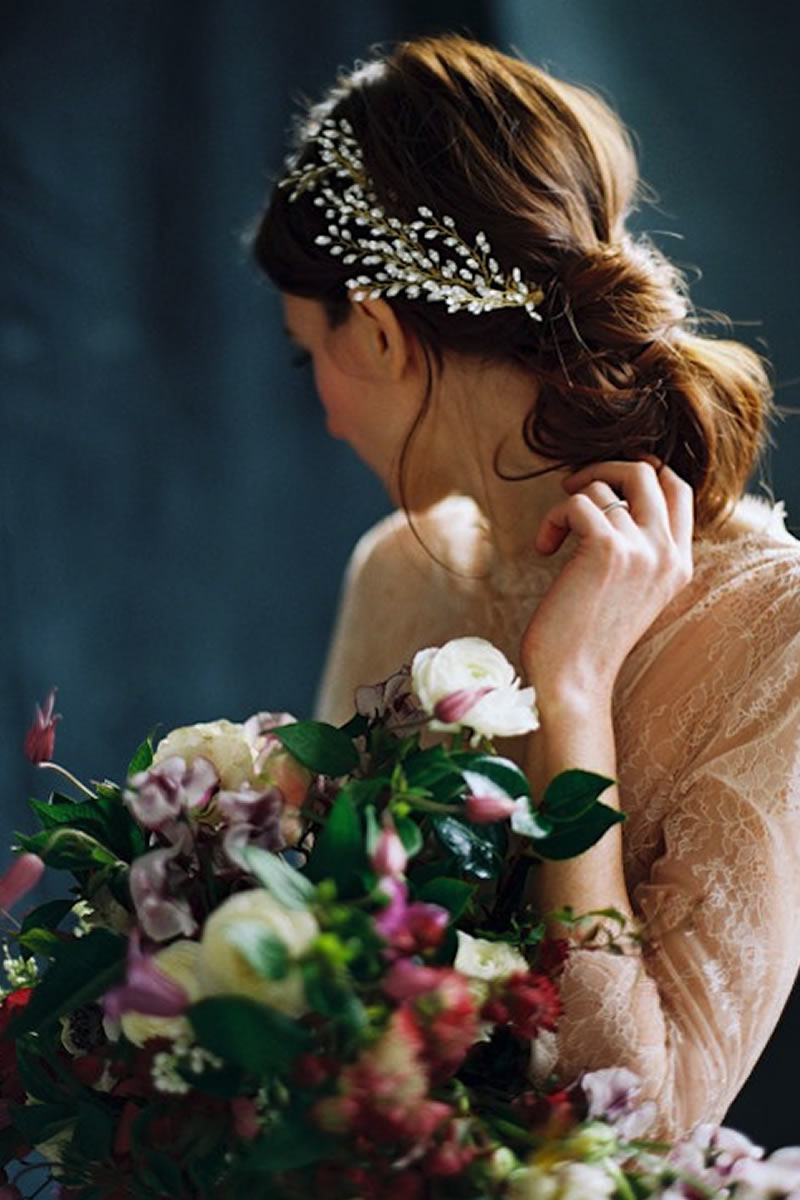 adornos cabello novia : Fiancee Bodas