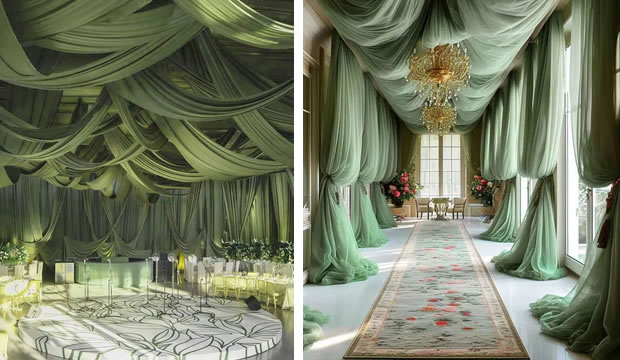 crea-cielos-de-ensueno-con-grandes-caidas-de-tela-en-tu-boda-y-anade-un-toque-de-lujo-y-dramatismo-a-tu-dia-especial